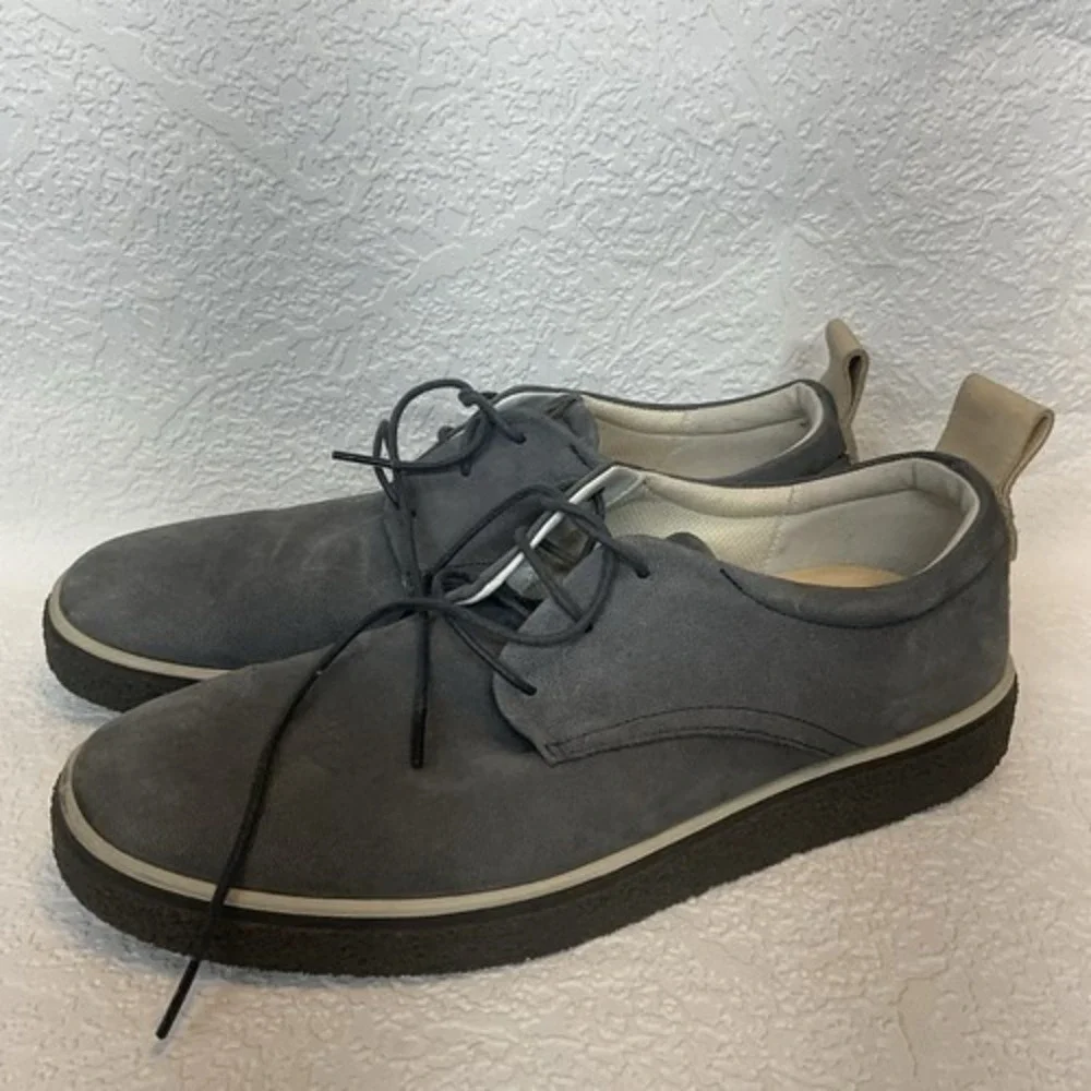 Ecco Z4411 Grey Unisex-Adult Crepe Tray Tie Lace Up Dress Oxford Men 9‎ China